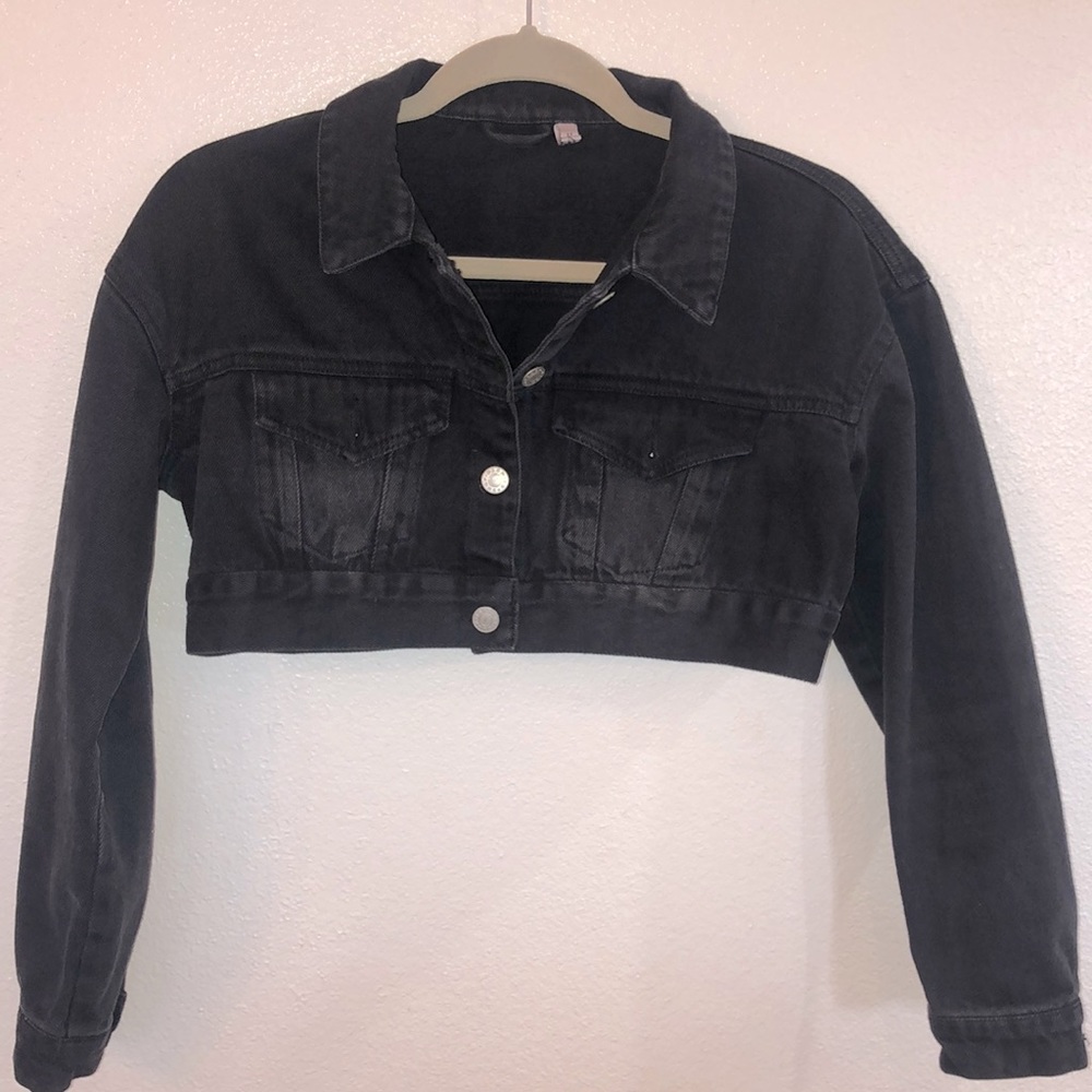 Cropped Denim Jacket